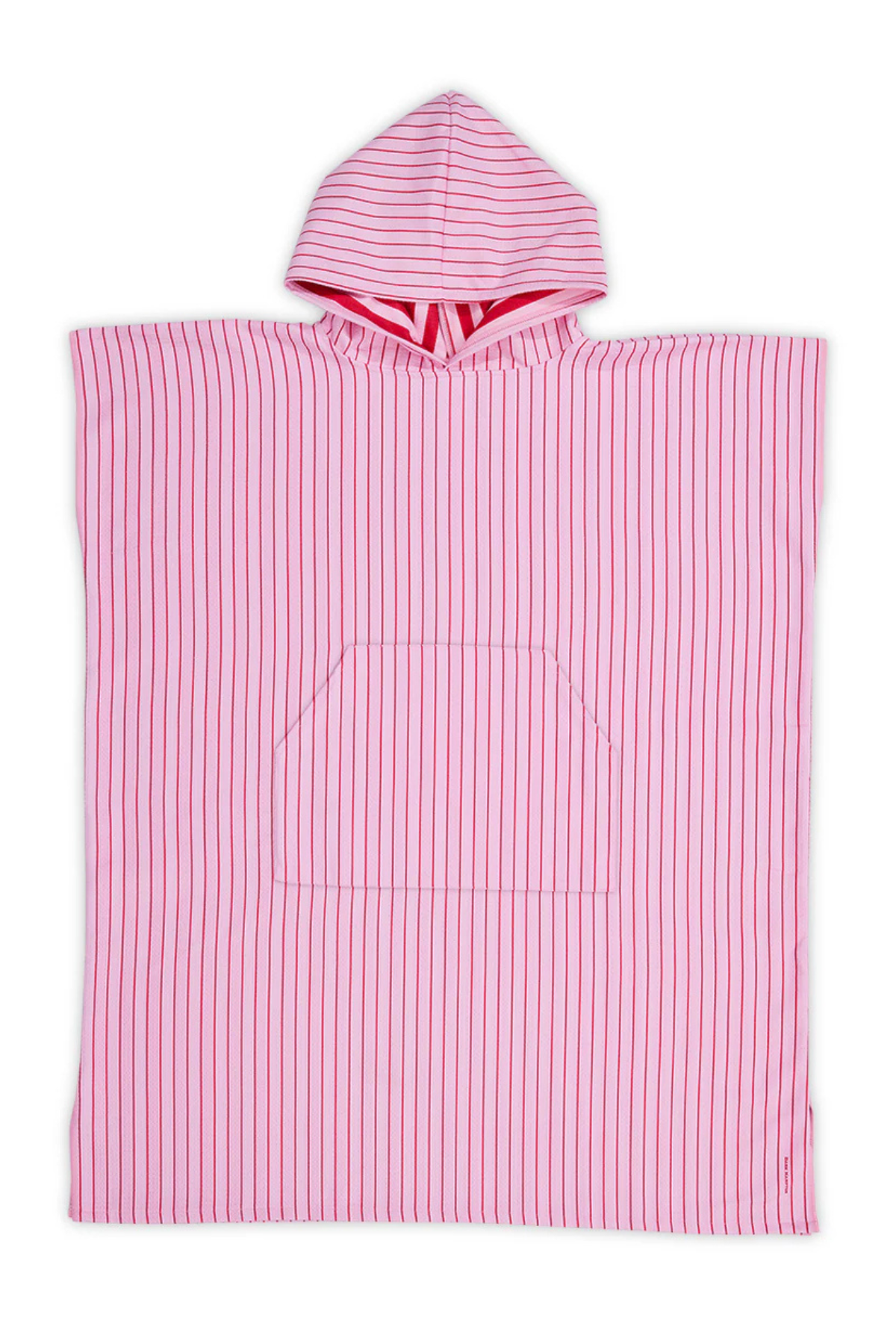 THE SAG HARBOR PINK HOODED TOWEL