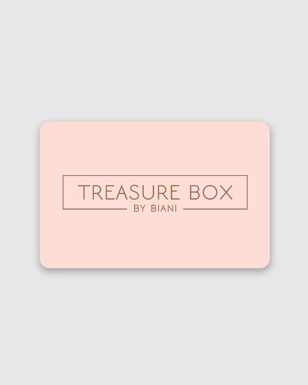 Treasure Box by Biani Gift Card