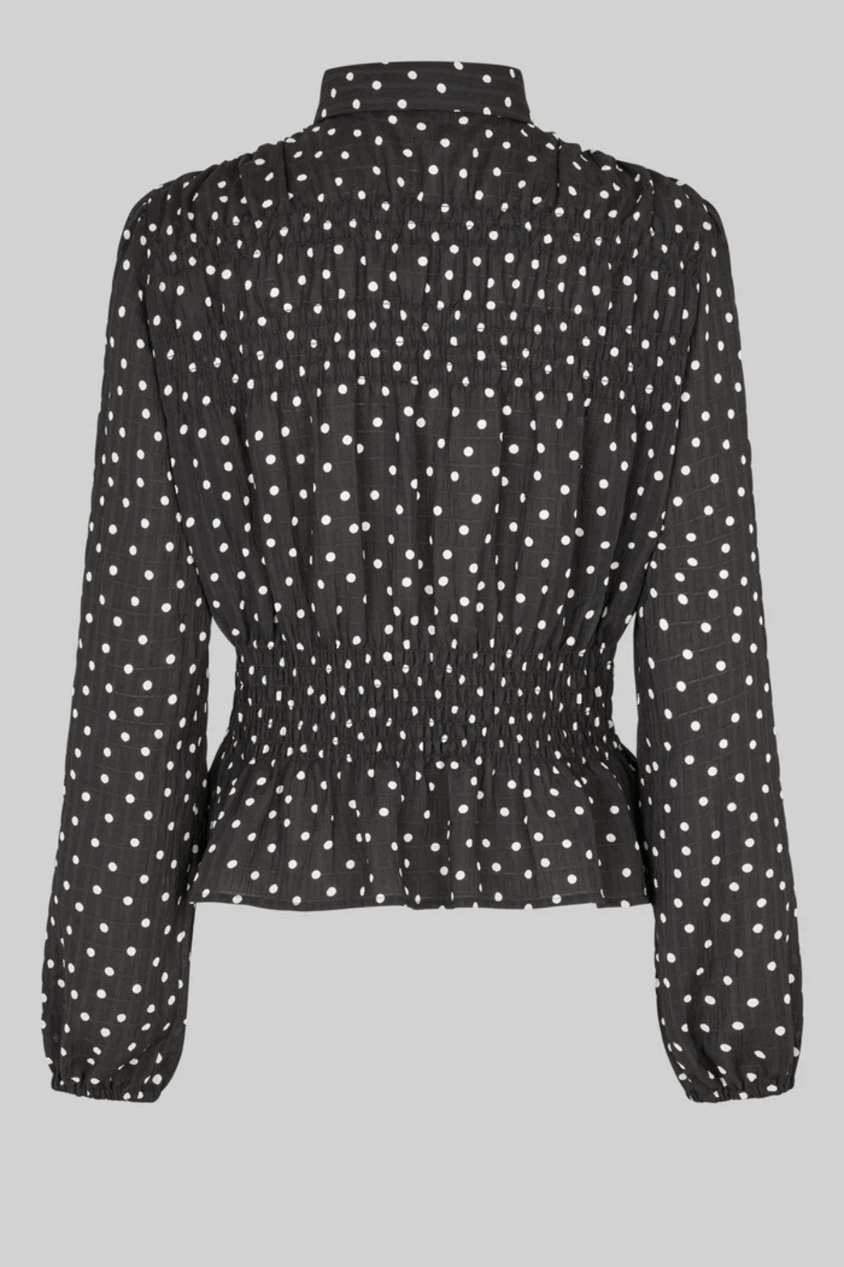 TUVA SPOT PRINT SHIRT BLACK