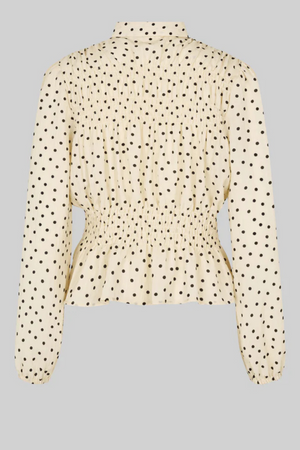 TUVA SPOT PRINT SHIRT SUMMER SAND