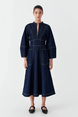 TYLER DENIM DRESS INDIGO