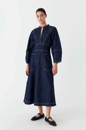 TYLER DENIM DRESS INDIGO