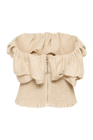 VALA TOP NATURAL MELANGE