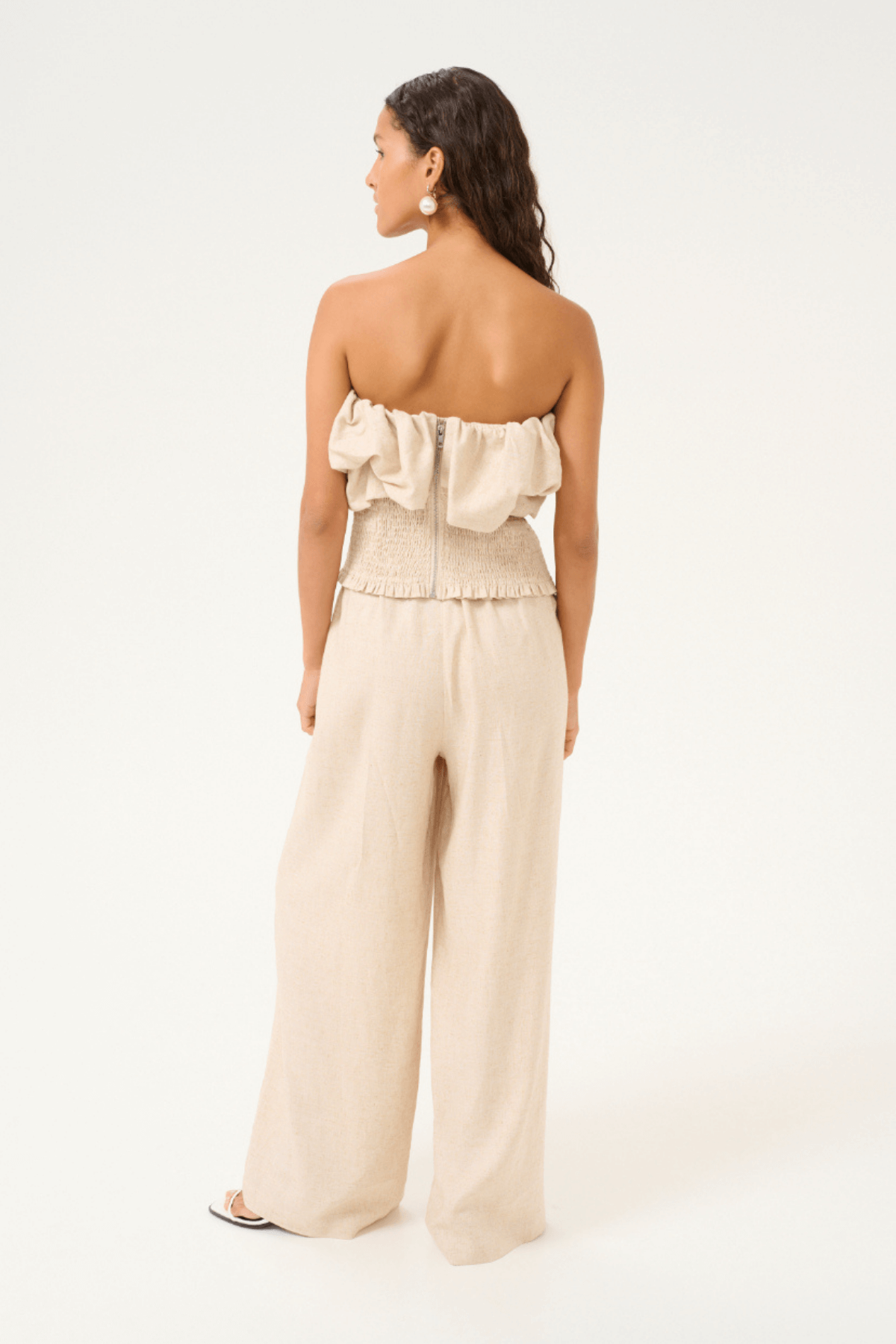 VALA PANTS NATURAL MELANGE