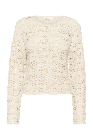 VEGALISA CARDIGAN EGRET