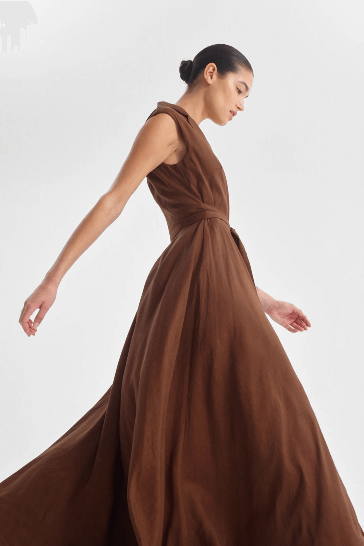 VERA WRAP DRESS HAZEL
