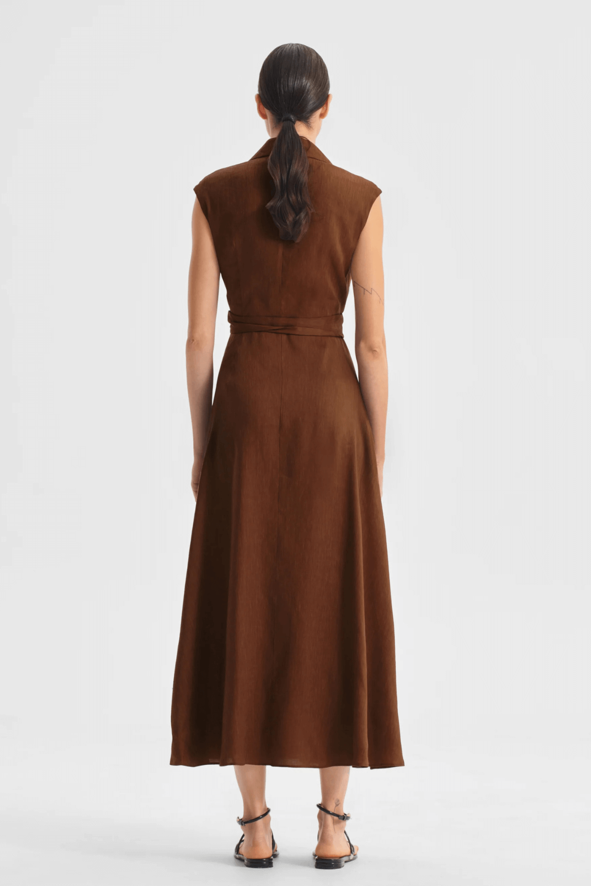 VERA WRAP DRESS HAZEL