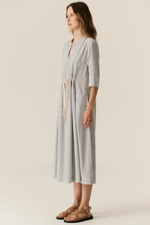 VERA SHIRT DRESS BLUE STRIPE
