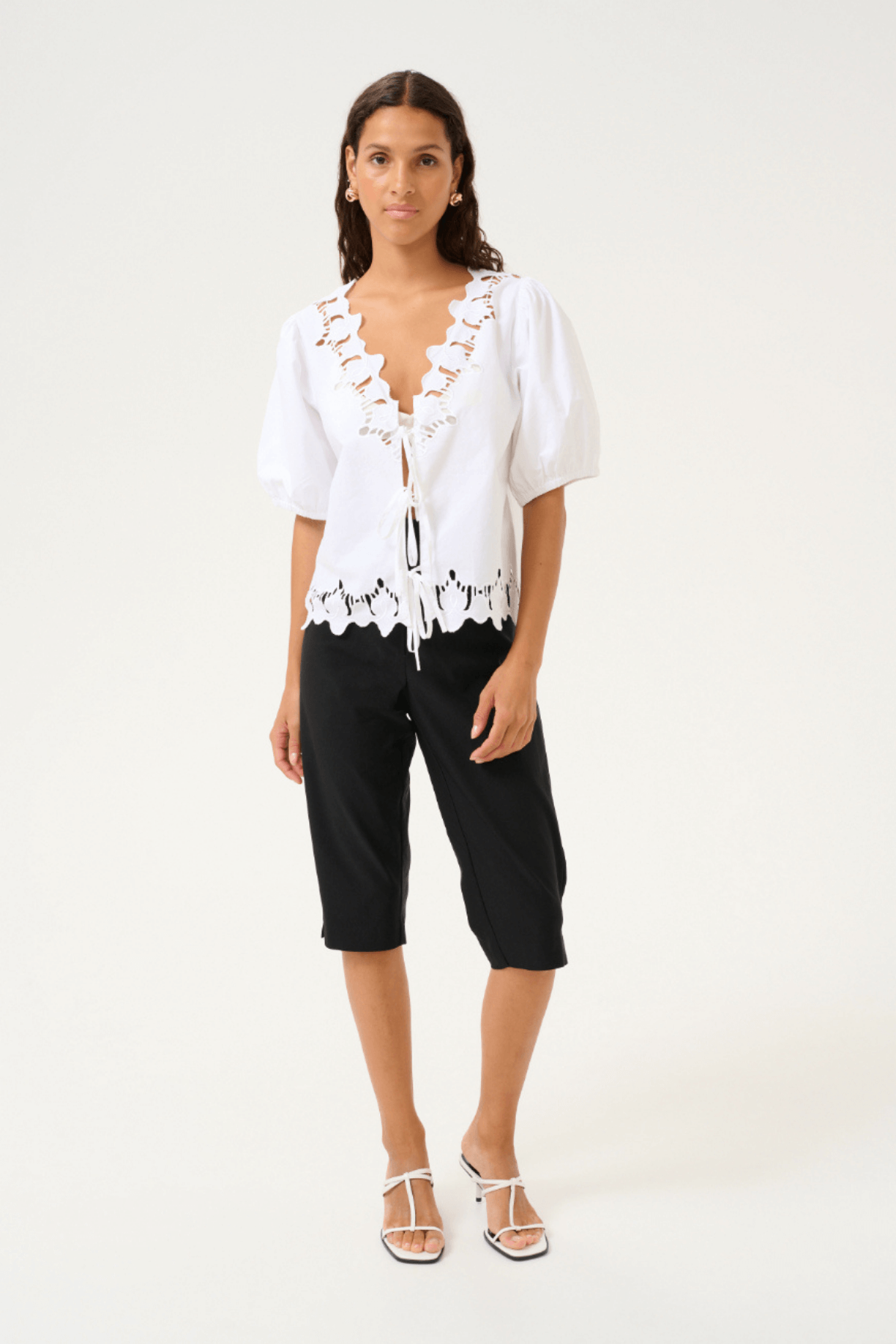 VICTORIA BLOUSE BRIGHT WHITE