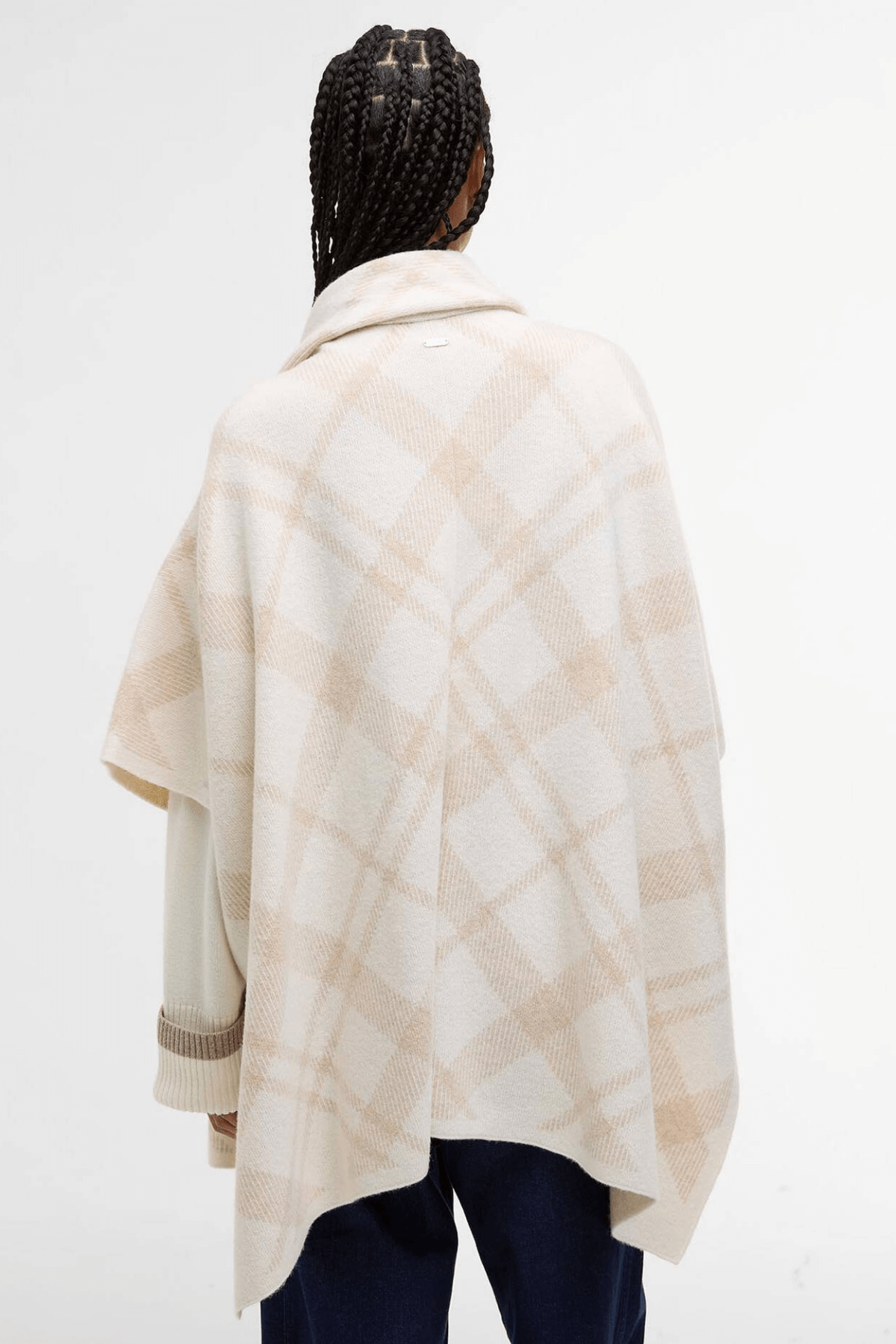 VIENNA KNITTED CAPE MULTI