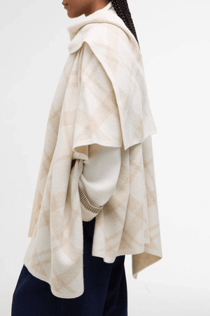 VIENNA KNITTED CAPE MULTI