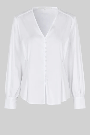 VIKTORIA STUD SHIRT WHITE