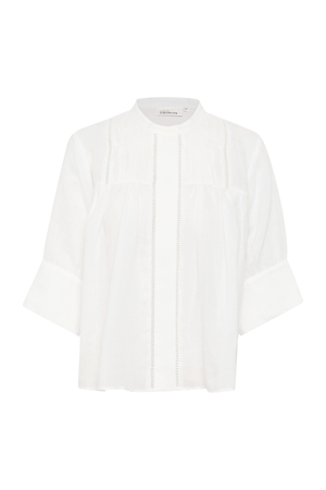 VILDE BLOUSE BRIGHT WHITE