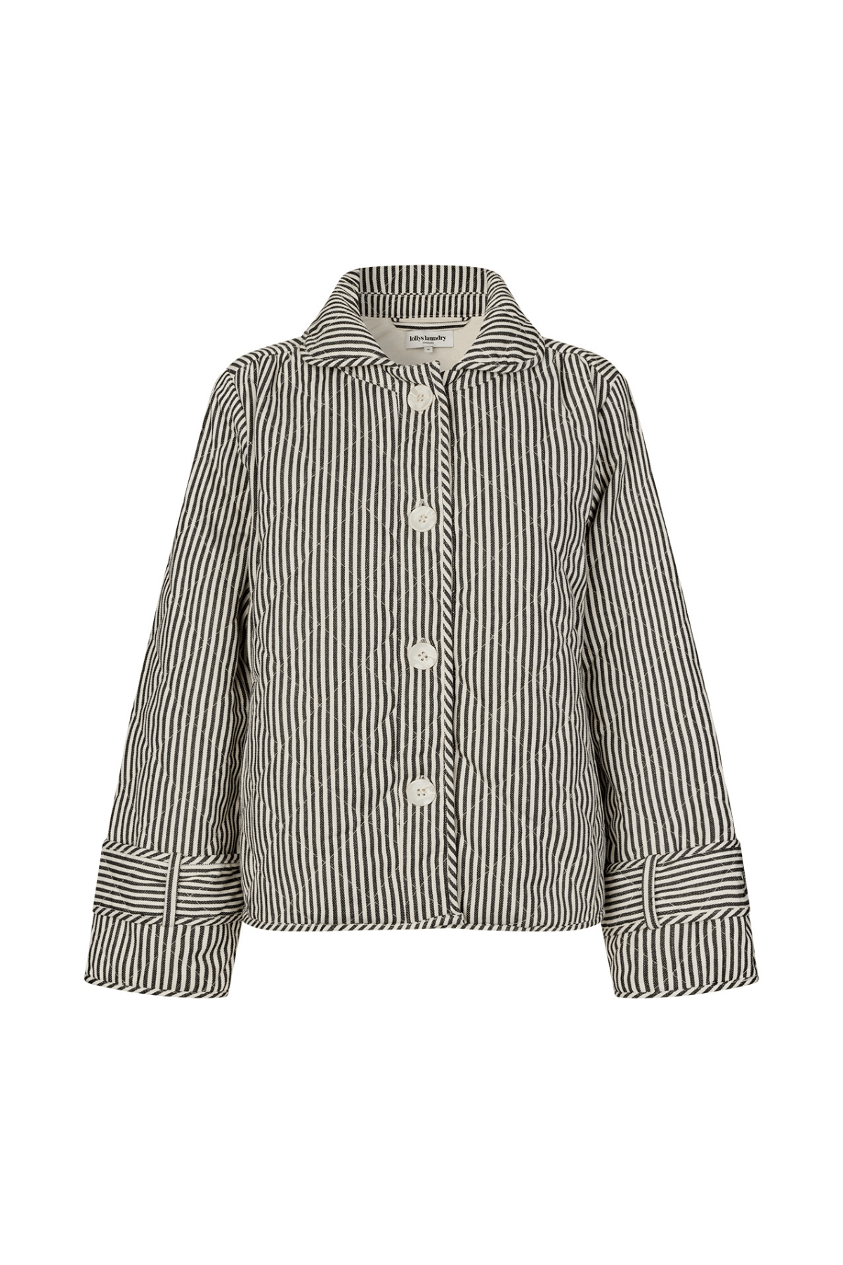 VIOLA JACKET STRIPE BLACK