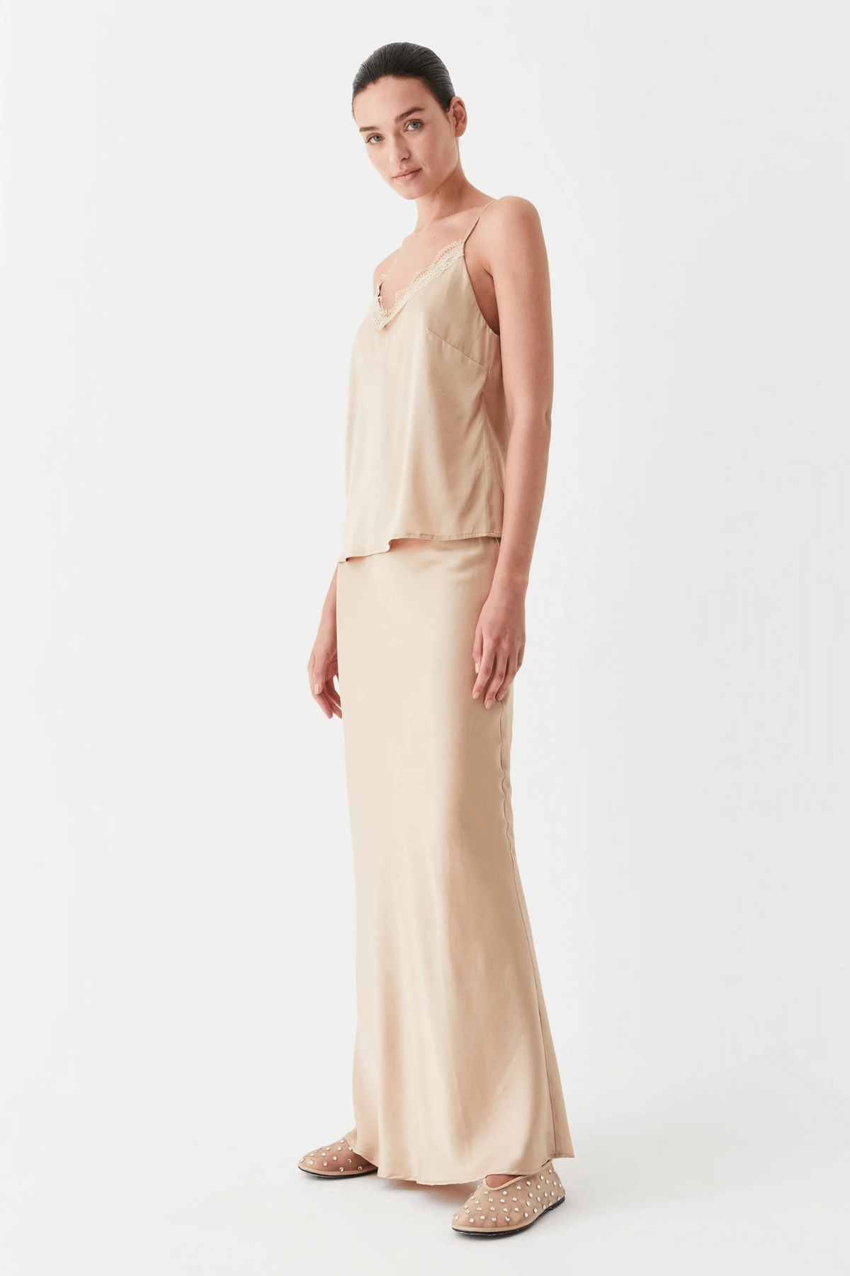 VIOLET LACE CAMI BIRCH