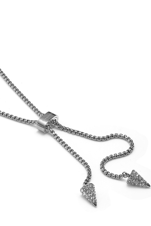 VOLTAGE LARIAT CZ/SILVER