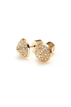 VOLTAGE STUDS GOLD/CZ