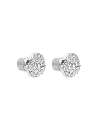 VOLTAGE STUDS SILVER/CZ