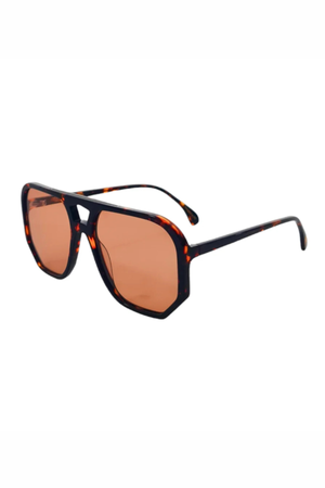 WAGER SUNGLASSES BROWN TORT TO ORANGE