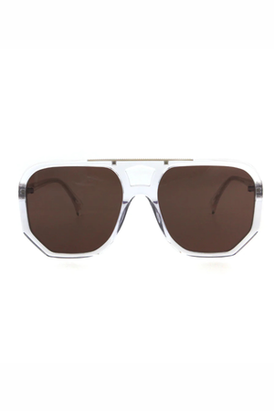 WAGER SUNGLASSES CRYSTAL BROWN