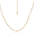 AMALFI NECKLACE PEARL/GOLD
