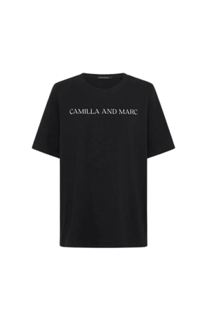 ASHER TEE BLACK/STONE