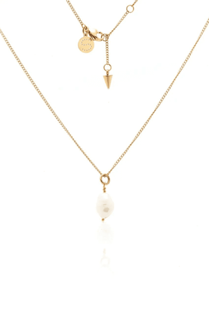 BIANCA NECKLACE PEARL/GOLD