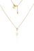 BIANCA NECKLACE PEARL/GOLD