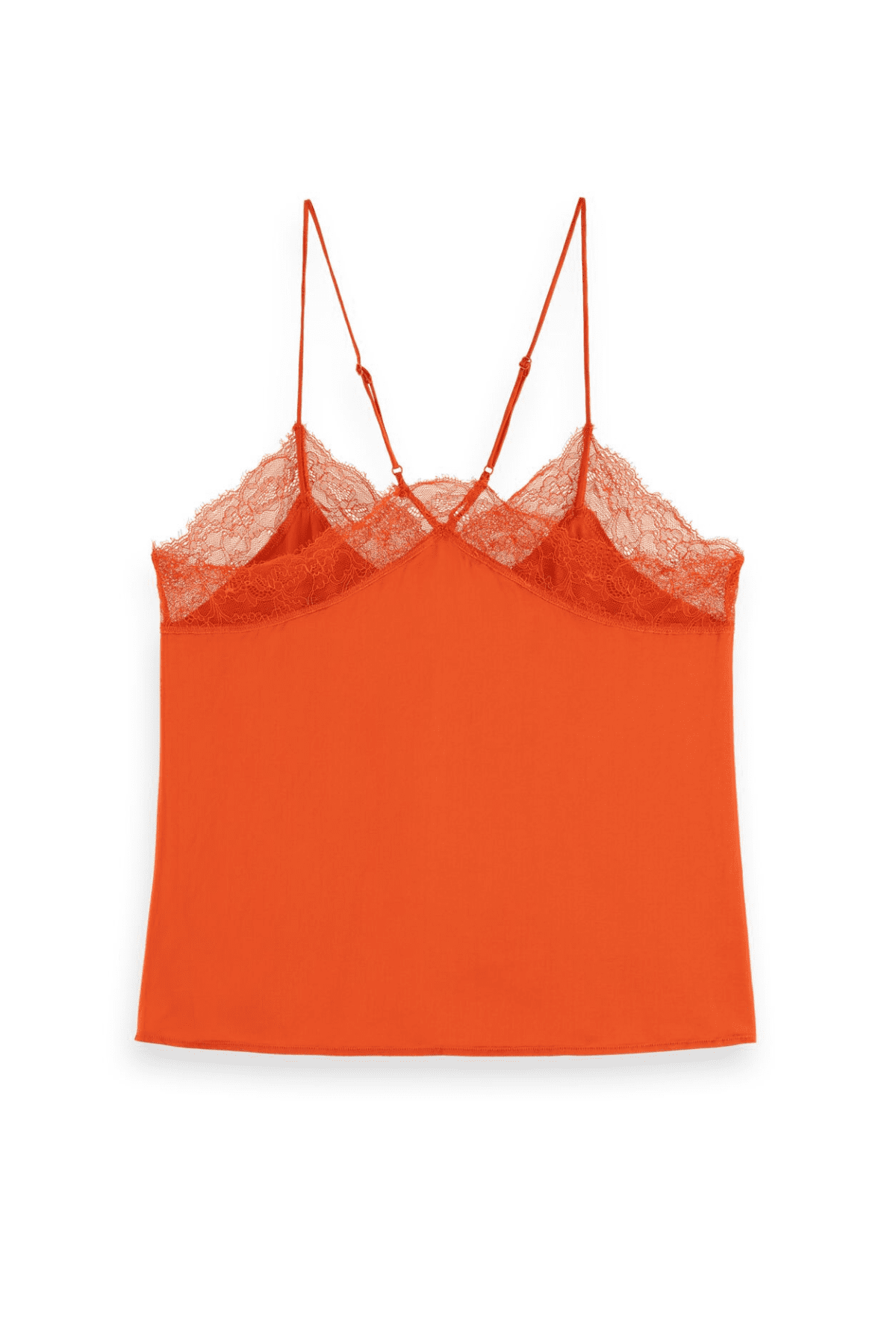 CAMISOLE LACE DETAIL RED SKIES