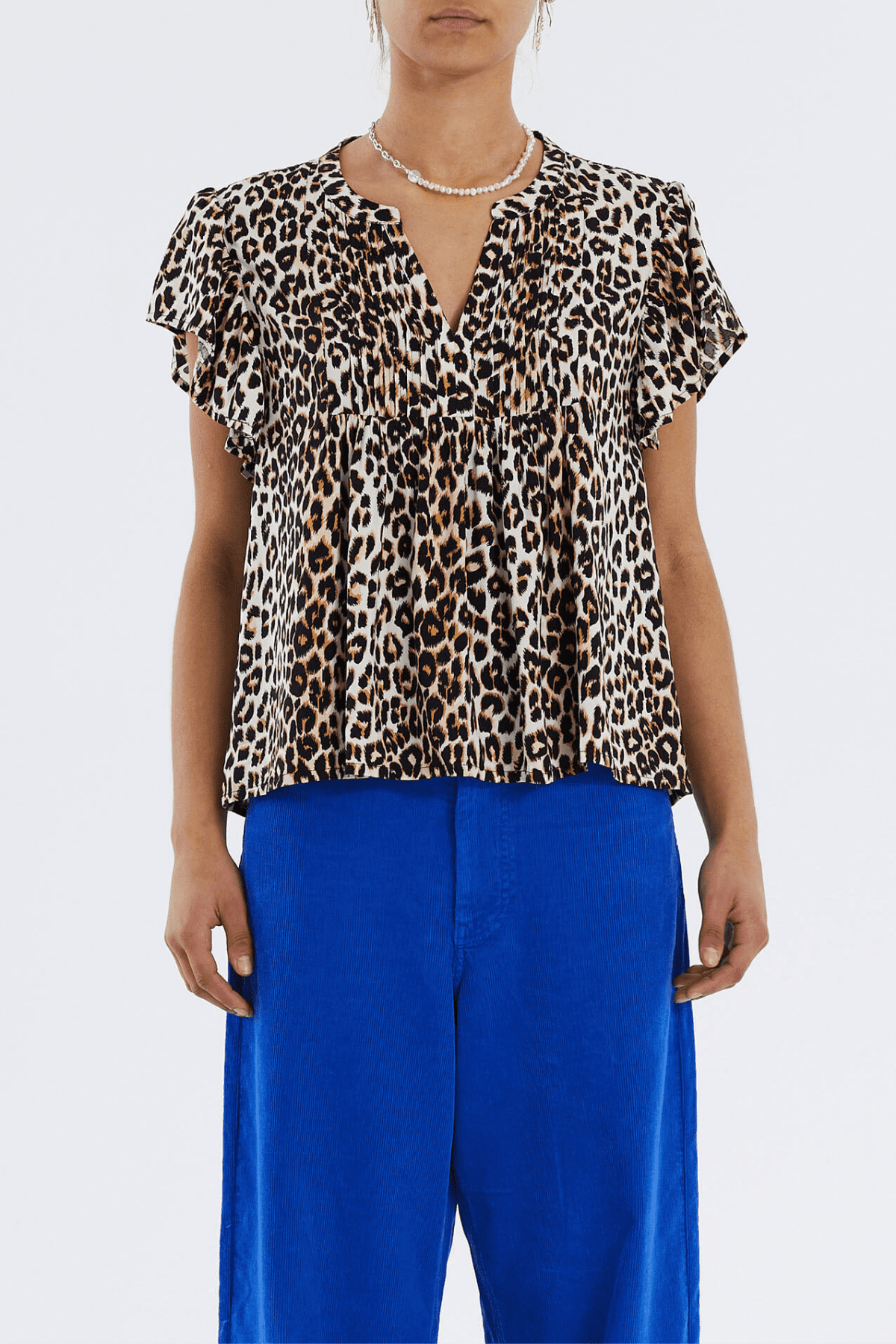ISABEL TOP LEOPARD