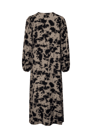KALINKA LONG DRESS WALNUT