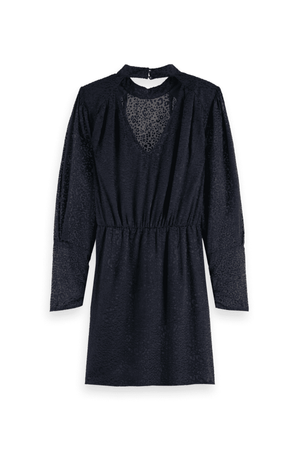 MOCKNECK MINI DRESS NIGHT