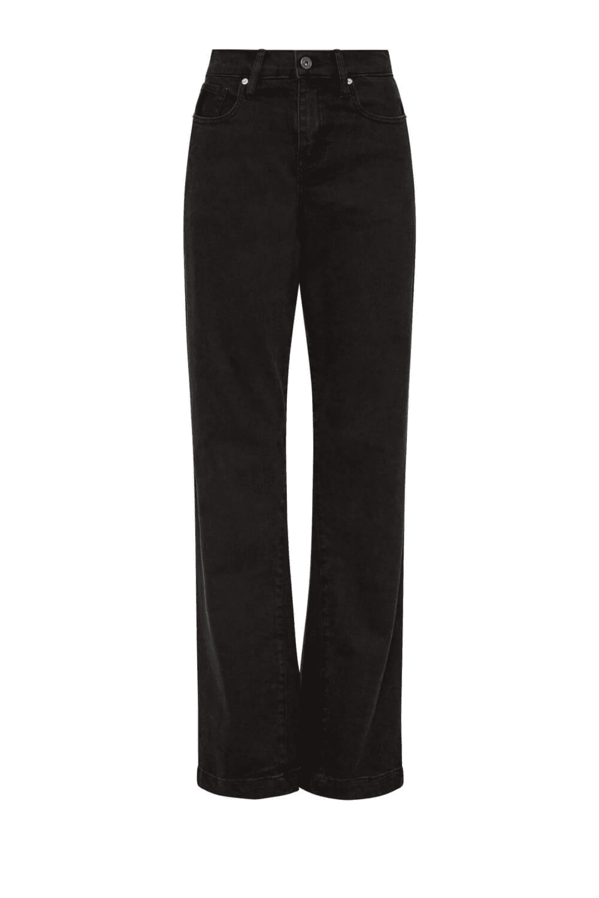 REN HIGH FLARE JEAN BLACK
