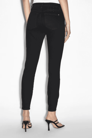 SPRAY ON JET BLACK JEAN