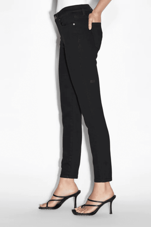 SPRAY ON JET BLACK JEAN
