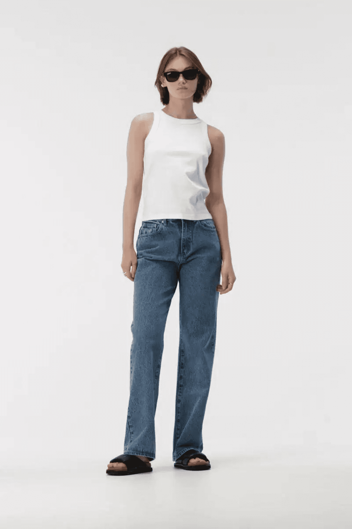 ZOE TANK WHITE