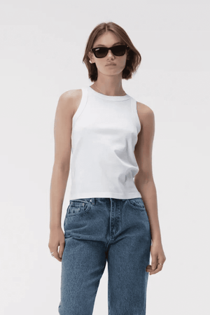 ZOE TANK WHITE