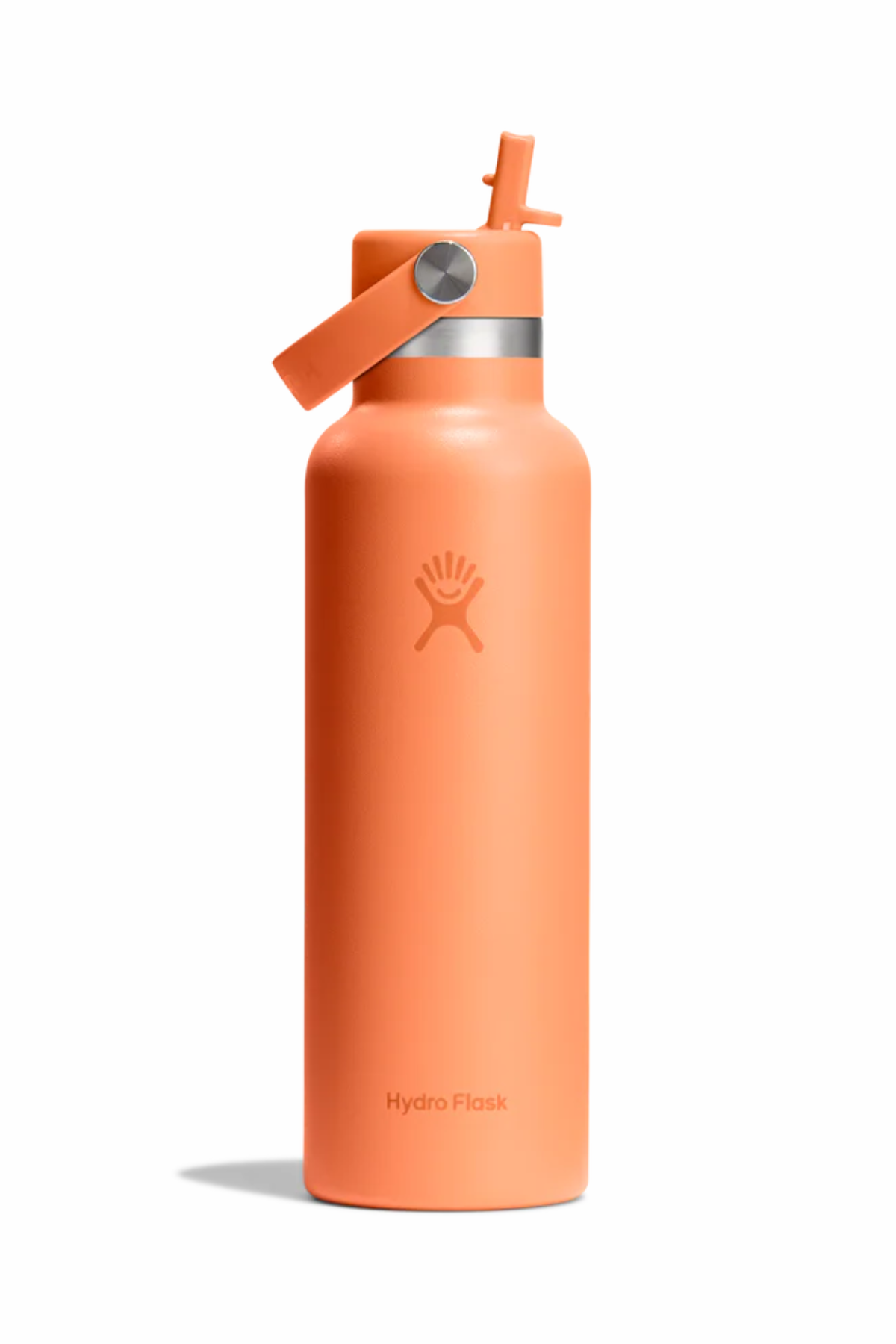 21 OZ STANDARD FLEX STRAW CAP ORANGE