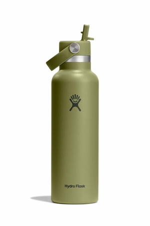 21 OZ STANDARD FLEX STRAW CAP PALMER GREEN