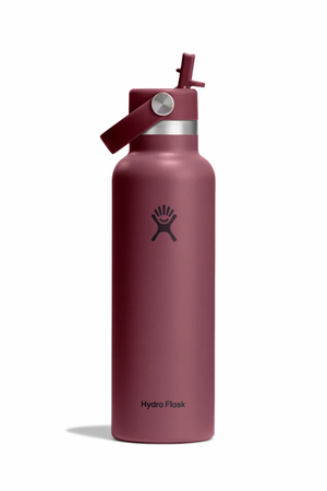 21 OZ STANDARD FLEX STRAW CAP BURGUNDY
