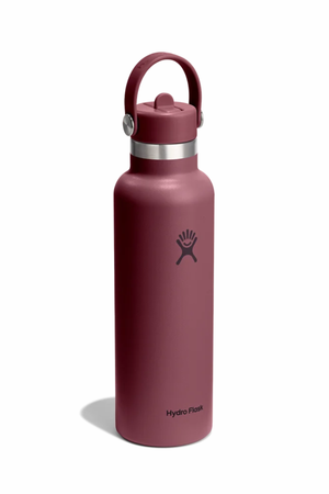 21 OZ STANDARD FLEX STRAW CAP BURGUNDY