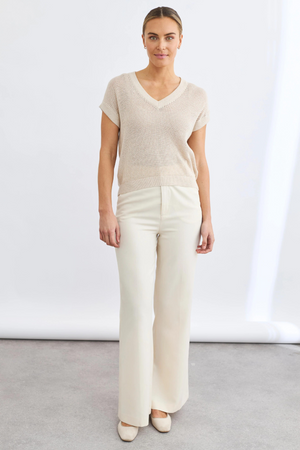 LUCILLE VEST PEBBLE