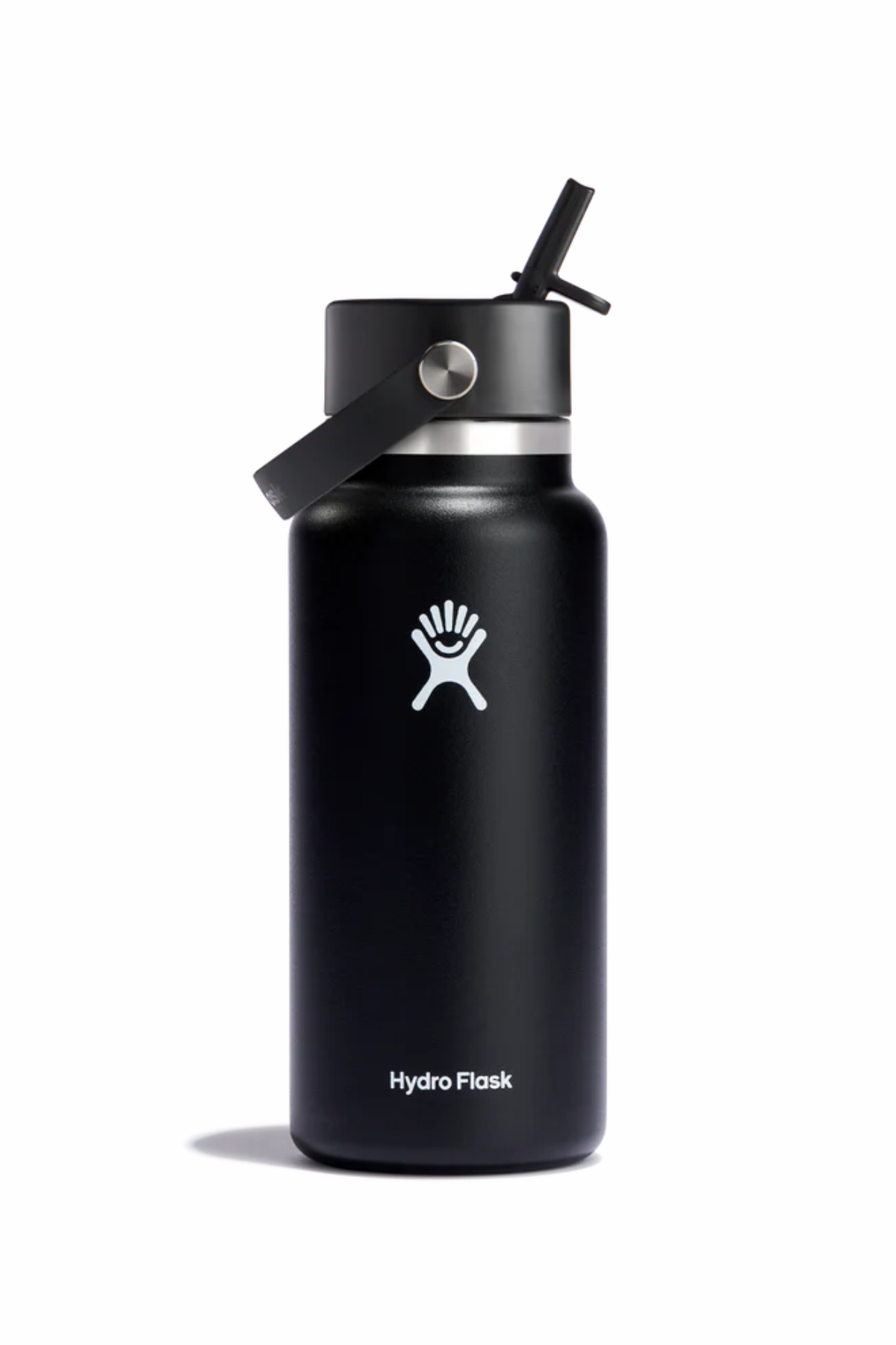 32 OZ WIDE FLEX STRAW CUP BLACK