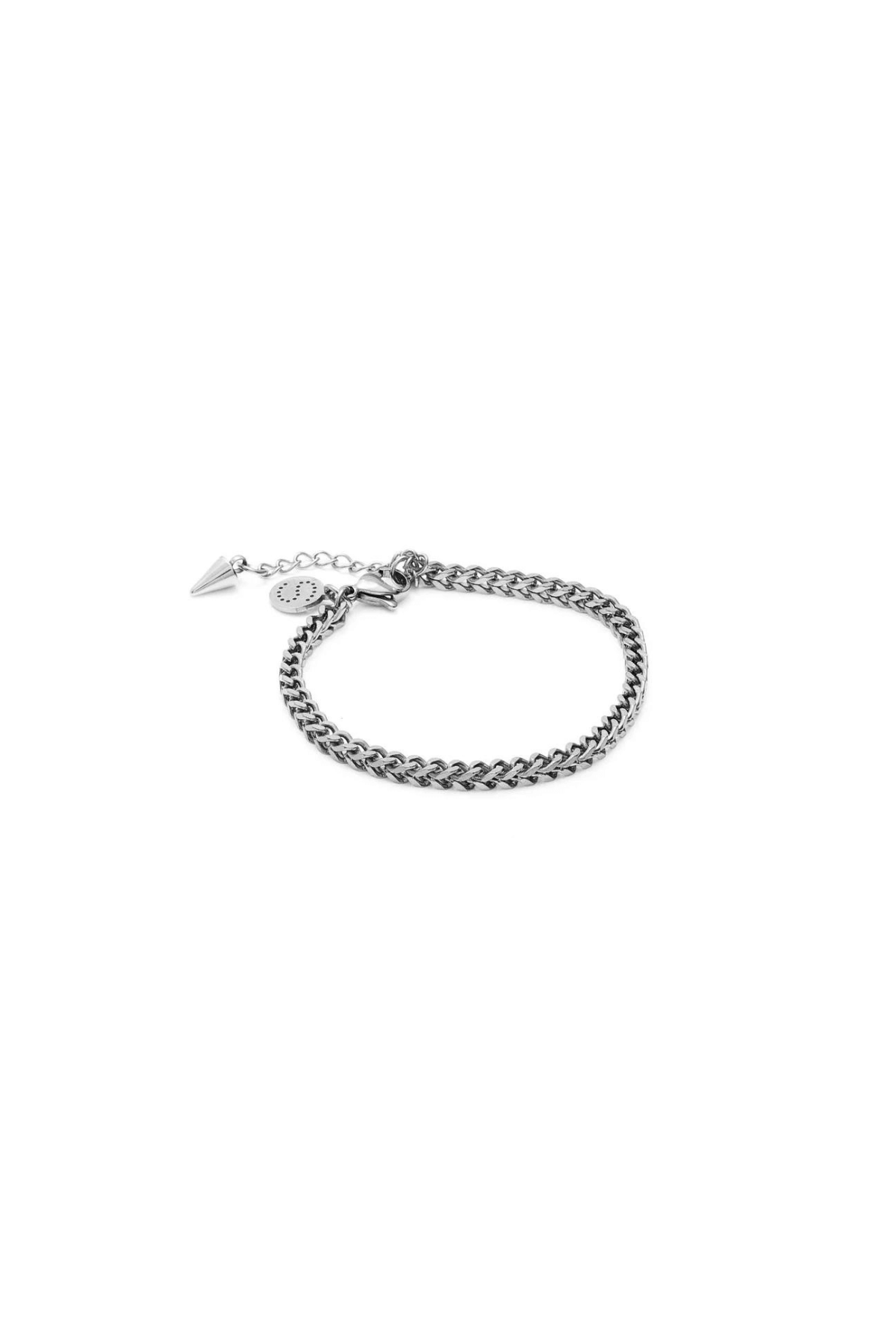 BRAIDED BRACELET SILVER