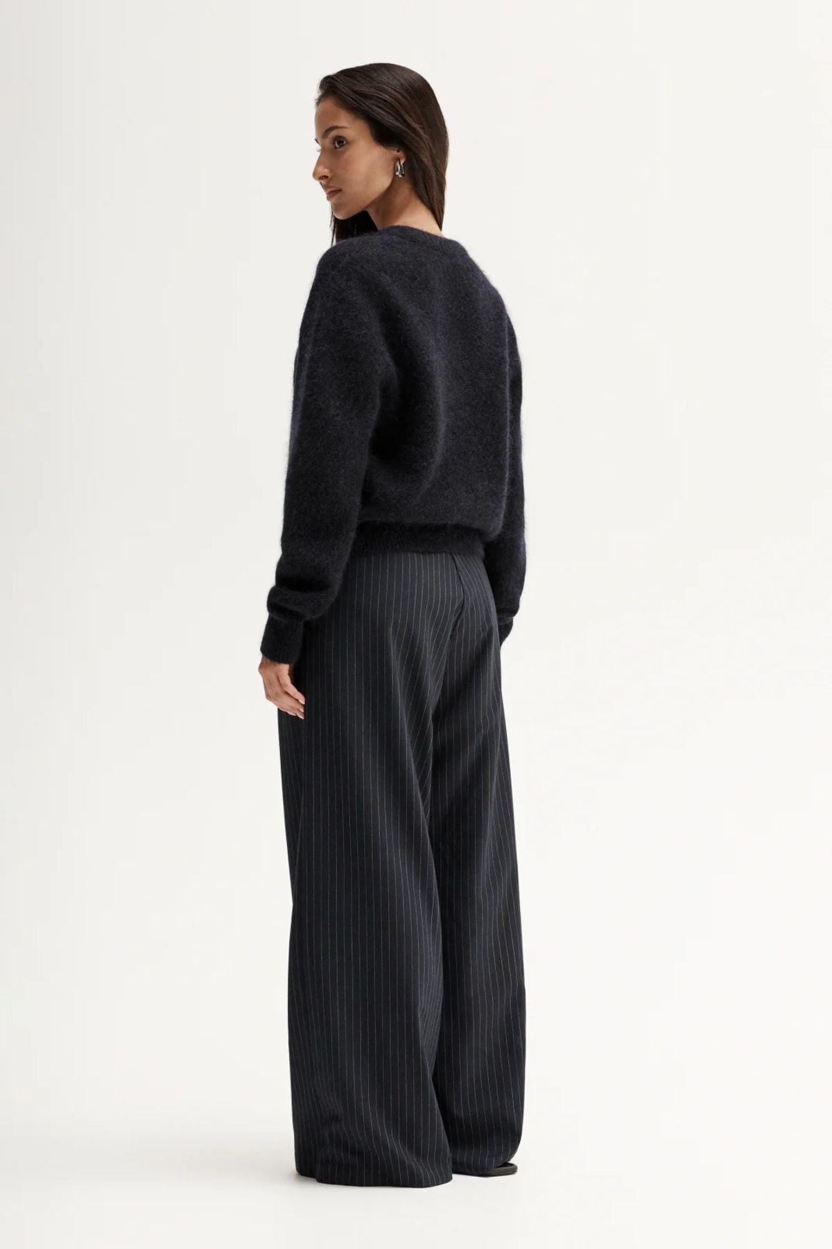 ABIGAIL KNIT CARIDGAN MIDNIGHT NAVY