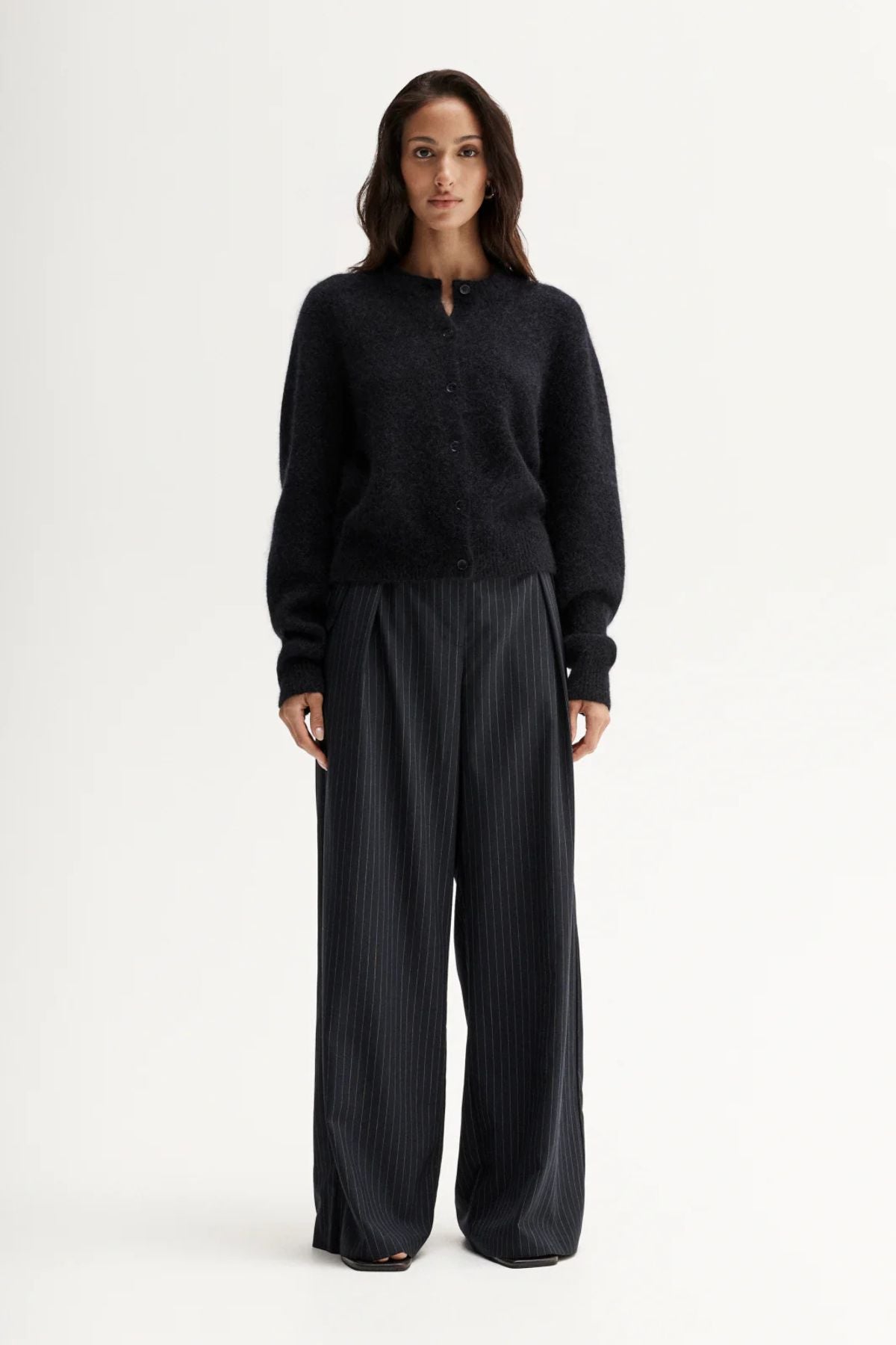 ABIGAIL KNIT CARIDGAN MIDNIGHT NAVY