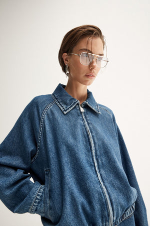 ADDISON DENIM JACKET DARK INDIGO