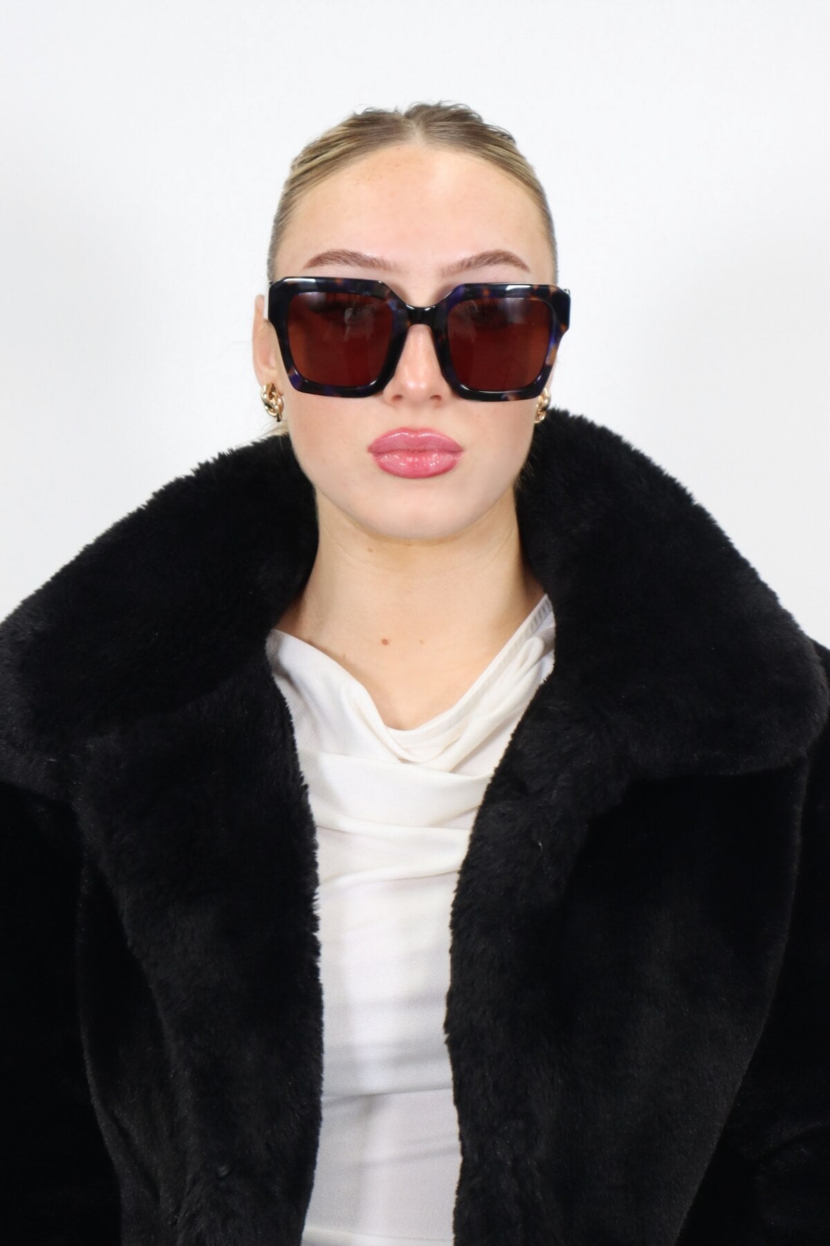 DAMAGE SUNGLASSES INDIGO TORT/BROWN