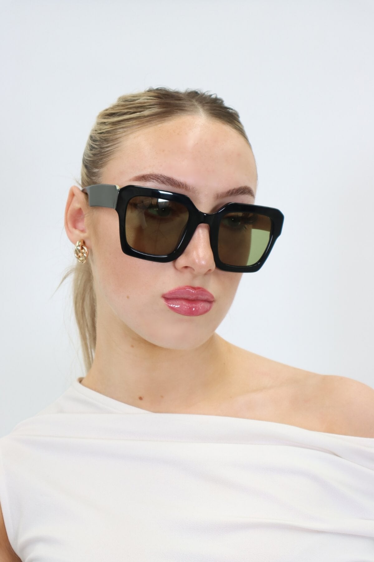 DAMAGE SUNGLASSES BLACK