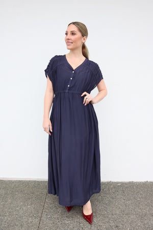AGNES DRESS NAVY